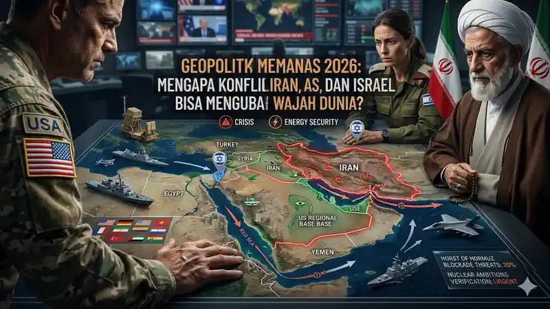 Geopolitik Iran 2026: Konflik AS Israel dan Krisis Timur Tengah